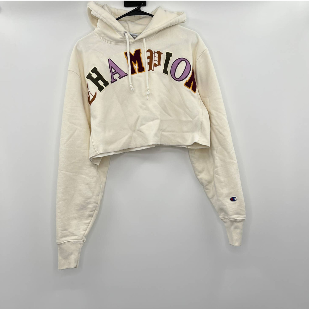 Champion Womens Reverse Weave Cropped Hoodie M